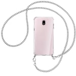 Collier pour Samsung Galaxy J5 2017 chaîne en métal (A) Etui Coque avec cordon