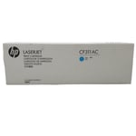 HP CF311AC 826A Cyan Toner Cartridge CF311A Original Genuine Color LaserJet Blue