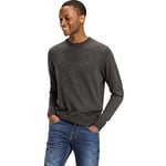 Tommy Hilfiger Core Cotton-silk Cneck, Pull Homme, Gris (Charcoal Htr 093), Medium