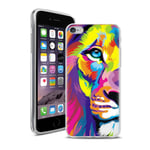 Coque Housse Iphone 6 / 6 S ( 4.7 Pouces ) Motif Lion