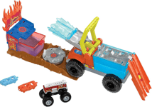 Mattel Hot Wheels: Monster Trucks Arena Smashers Color Shifters - 5-Alarm Rescue