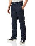 Dickies - Trousers for Men, Action Flex Pants, Action Flex Technology, Navy Blue, 26W/32L