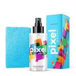 IT Dusters Pixel Ecran Nettoyant Kit - Idéal pour Les Téléviseurs LED et LCD, Les Ecrans D'ordinateur, Les Ecrans d'iPad D'ordinateur Portable - Chiffon en Microfibre de Qualité Supérieure (120ml)