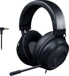 Kraken - Casque Gaming Filaire Multiplateforme (Haut-Parleurs De 50 Mm, Microphone Rétractable Unidirectionnel, Câble De 3.5Mm Avec Commandes) Noir