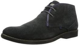 s.Oliver Homme Casual Desert Boots, Gris Anthracite 214, 40 EU