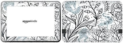 GetitStickit VeUKSkinTabAmaFireHD89_61 "Frog and Gecko with Plants Design Removable Skin for 8.9-Inch Amazon Kindle Fire HD