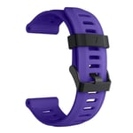 Garmin Fenix 5X / 3 silikoninen ranneke - Violetti