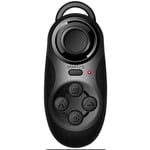 Couleur NOIR Joystick sans fil Bluetooth, Mini USB, télécommande pour Xiaomi iPhone 8 IOS Android VR PC téléphone TV Box tablette