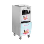 Royal Catering Soft Serve Ice Cream Machine - 2140 W 33 l/t 3 smaker