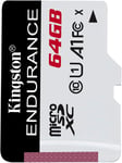 Kingston High Endurance Microsdxc95R/30W C10 A1 Uhs-I Sdce/64Gb