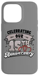 iPhone 14 Pro Max 15th Wedding Anniversary Celebrating 15 Years Matching Gift Case