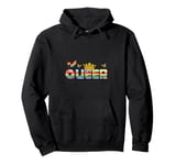 Queer King Queen Royalty LGBTQ Love & Support Pride Month Pullover Hoodie