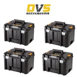 DeWalt DWST1-71195 4x Deep Tool Storage Boxes TSTAK VI (No Tote Tray & Inlay)