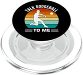 Funny Dodgeball game Design for a Dodgeball Player PopSockets PopGrip for MagSafe