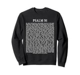 Psalms 91 Full KJV Bible Verse Protection & Safety Blessing Sweatshirt