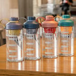 Frosted Water Bottle Large Capacity Drinking Flask Drinkware Tea Infuser