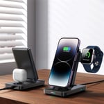 Joyroom 4-i-1 ladestasjon for iPhone, AirPods og Apple Watch