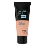 Soins visage Maybelline New York  FIT ME MATTE+PORELESS foundation 238-rich tan