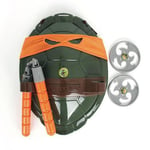 Ninja Turtle Super Hero Cosplay Costume Birthday Party Favors For Kids Christmas Birthday Gift -a Orange