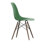 Vitra - Eames RE Plastic Chair DSW 17 Emerald, Dark Maple - Matstolar - Charles & Ray Eames - Grön - Metall/Plast