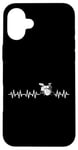 Coque pour iPhone 16 Plus Drums Heartbeat Musicien Groupes de musique Vintage Batterie Batteur