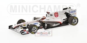 1:43 Minichamps Sauber F1 Kobayashi Show.2011 410110086  Modellino