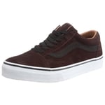 Vans Unisex Old Skool Low-Top Sneakers, Demitasse Black, 7 UK