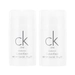 2-pack Calvin Klein Ck One Deostick 75ml, 150ml