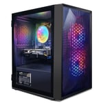 PC de jeu STGsivir, Intel Core i5 3.3G jusqu'à 3.7G, RX 550 4G GDDR5, 16G, SSD 512 Go, WiFi 600 M, BT 5.0, RVB x 2, W10H64