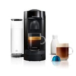 Nespresso 11385 Vertuo Plus Coffee Machine, Plastic, 1260 W, 1.8 liters, Black