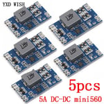 12V - 5pcs 5A ? Mini560 abaisseur tension stabilisée sortie du Module d'alimentation cc Buck convertisseur régulateur Mini 560