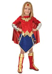 Ciao- Wonder Woman Costume déguisement Fille Original DC Comics (Taille Ans), Girls, 11677.3-4, Red, Blue, 3-4 Years