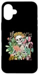 iPhone 16 Plus Skeleton Water Plant You Make Me Feel-Alive Gardening Plant Case