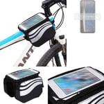 For HTC Desire 22 Pro bike frame bag bicycle mount smartphone holder top tube cr