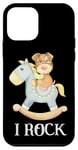 Coque pour iPhone 12 mini I Rock Funny Baby Toddler Musicien Gag Joke Kids Music Fun