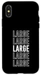 Coque pour iPhone X/XS Taille L