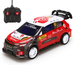 TURBO CHALLENGE - Citroën C3 WRC - Licence Officielle - 099601 - Voiture Télécommandée - Rouge - 1/24 - Plastique - Jouet Enfant - Cadeaux - Anniversaire - À Partir de 5 Ans