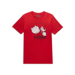 Sonic The Hedgehog Knuckles Katakana Women's T-Shirt - Red - S