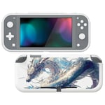 PlayVital Housse de Protection pour Switch Lite Console,Coque de Protection en TPU Souple pour Switch Lite-Dragon de Cristal