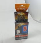 5x TDK DVM60ME Digital Video Tapes Cassettes (DVM-60MECXL5)