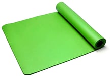 XY-M Yoga Mat Exercise Mat, TPE Fitness Mat Suitable as a Yoga, Pilates and Camping Mat, Exercise, Fitness, Workout for Home Gym Workout, Travel, Women and Men Pilates, Meditation,Green,O.