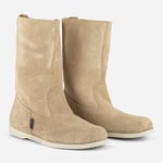 Hankø Boot Woman Suede - Beige Camel