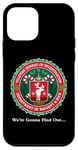 iPhone 12 mini Christmas Yuletide Holiday Bureau of Investigation Deer Seal Case