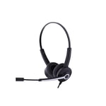 T'nB ACTIV 200S Casque Avec fil Arceau Bureau/Centre d'appels Noir