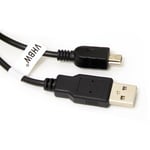 Vhbw - Câble usb synchronisation de données 2-en-1 avec charge compatible avec Navgear, Becker, Medion, TomTom, Garmin gps