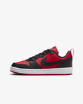 Nike Chaussures Junior Court Borough Faible Recraft (GS) - 600 (University Red /