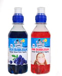 Snowycones | Syrup for Snow Cones and Shaved Ice | Not Slush | Flavour Syrups Blue Bubblegum and Pink Bubblegum Twin Pack 500 ml