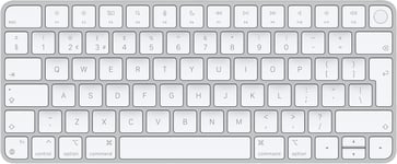 Magic Keyboard Avec Touch Id Bluetooth, Rechargeable. Compatible Avec Les Ordinateurs Mac Dotés D`Une Puce ; Anglais Britannique, Touches Blanches