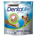 PURINA Dentalife Chien Snack pour l'hygiène buccale, Taille Extra Petite, 6 Paquets de 7 bâtons chacune, pour Un Total de 42 bâtons