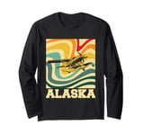 ALASKA Quote for a Seaplane Fan Long Sleeve T-Shirt